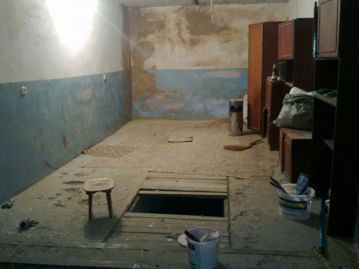 ремонт в старом гараж, превращение гаража, превратил гараж, креативный гараж