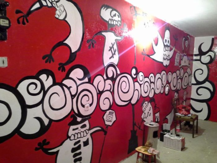 ремонт в старом гараж, превращение гаража, превратил гараж, креативный гараж