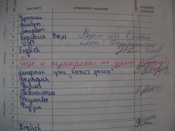 смешные записи в дневниках, учителя дневники смешное, замечания учителей смешные