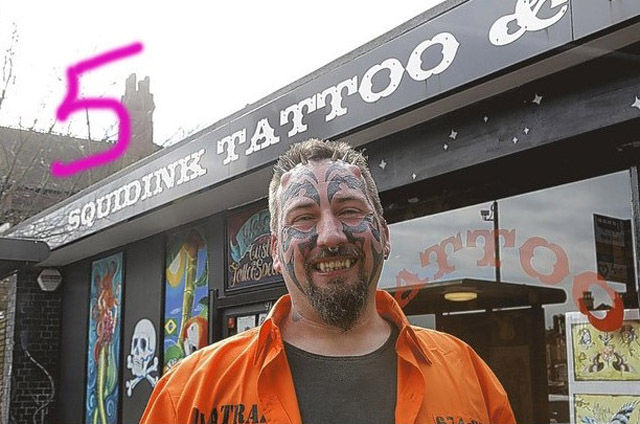 модификации в дьявола, бодимодификации превратиться в дьявола, мечтает стать похожим на дьявола, Гэвин Пэслоу, Gavin Paslow