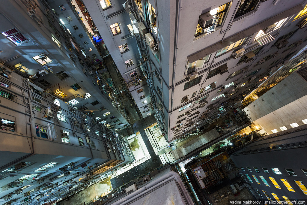 Виталий Раскалов, Вадим Махоров, крыши Гонконга фото, фотографии Гонконга с высоты крыши
