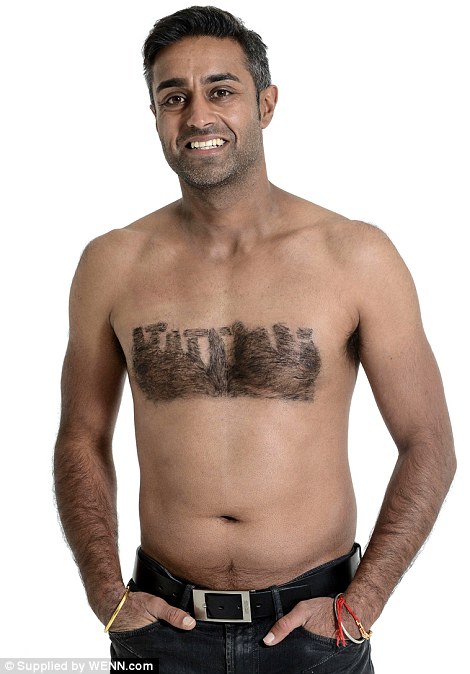 достопримечательности из волос на мужской груди, Дэниел Джонсон, Daniel Johnson