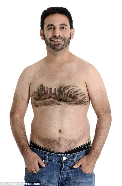 достопримечательности из волос на мужской груди, Дэниел Джонсон, Daniel Johnson