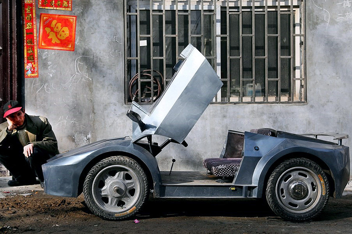 Дедушка построил мини-Lamborghini своими руками для маленького внука дедушка сделал Lamborghini, Lamborghini для внука, мини-Lamborghini, сделал Ламборгини своими руками