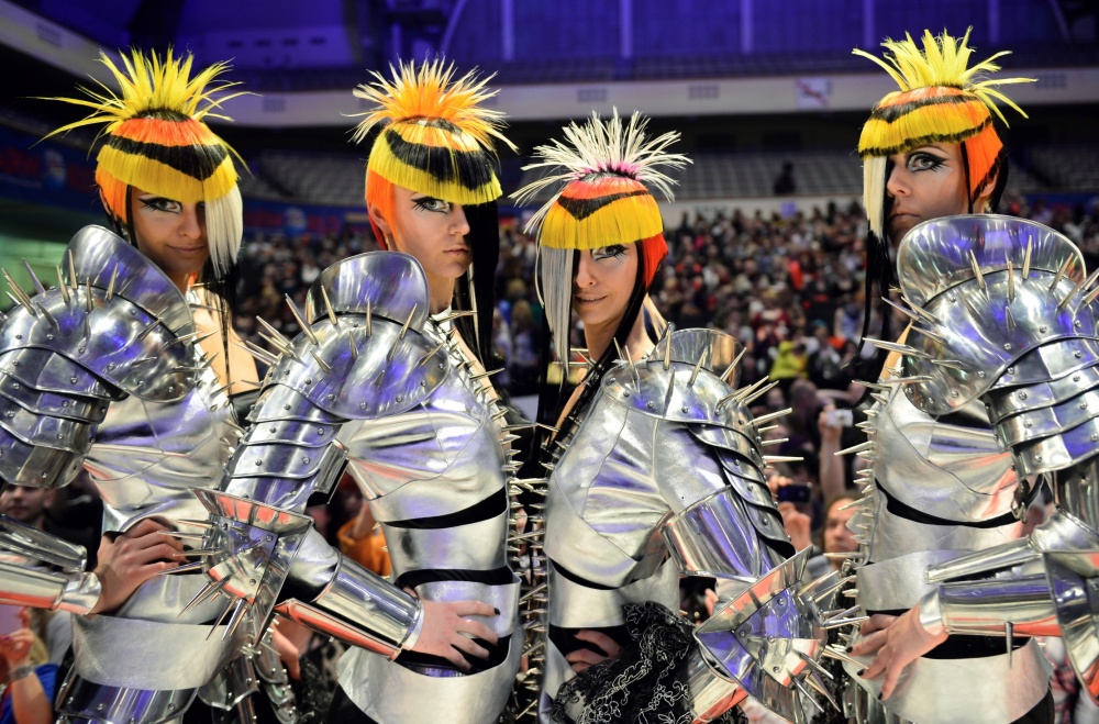 чемпионат по парикмахерскому искусству, OMC Hairworld 2014, креативные стрижки, причёски