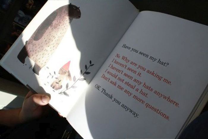 я хочу назад свою шляпу, книга медведь ищет шляпу, книга необычная концовка, Джон Классен, Jon Klassen