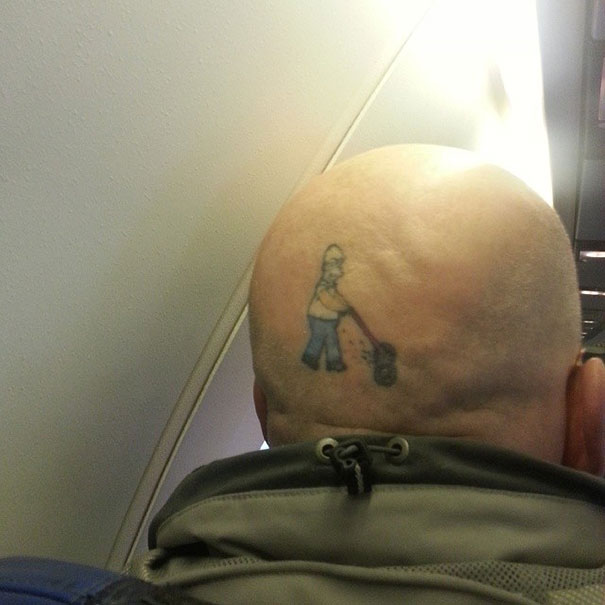 креативные татуировки, тату анатомия тела, необычные татуировки