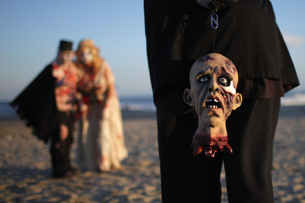 Zombie Walk, Asbury Park, Зомби помощь детям больным раком