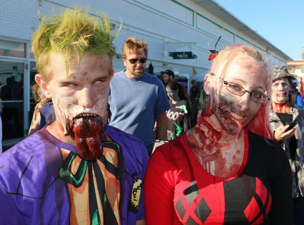 Zombie Walk, Asbury Park, Зомби помощь детям больным раком