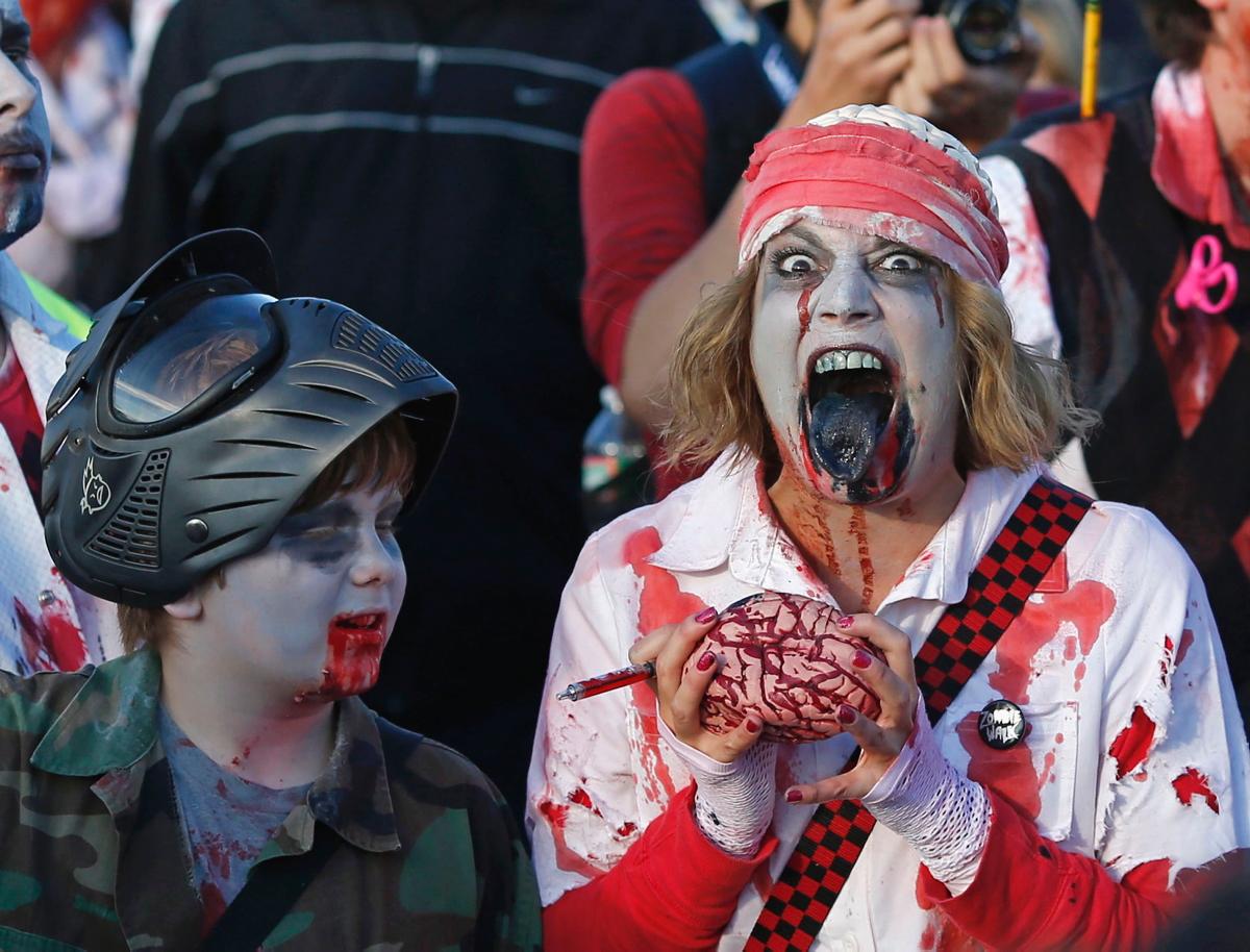 Zombie Walk, Asbury Park, Зомби помощь детям больным раком