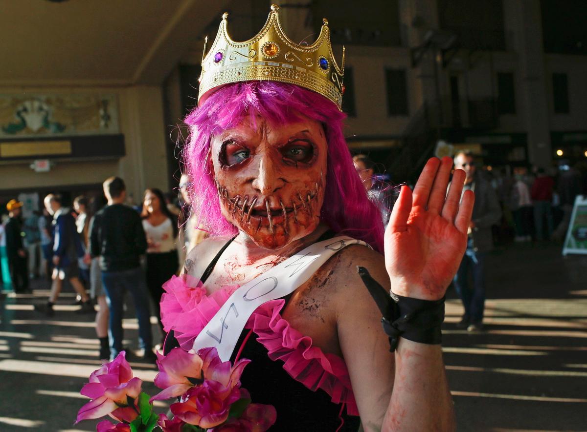 Zombie Walk, Asbury Park, Зомби помощь детям больным раком