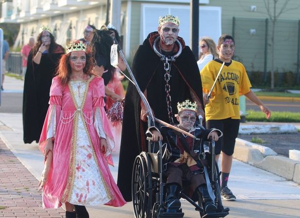 Zombie Walk, Asbury Park, Зомби помощь детям больным раком