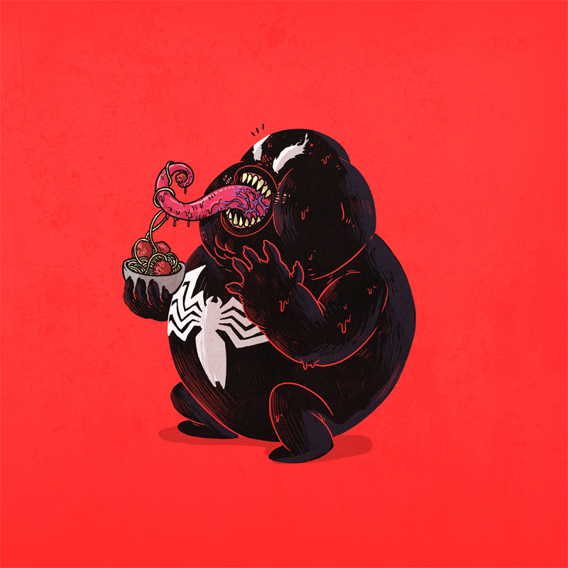 Алекс Солис Alex Solis, Famous Chunkies», толстые супрегерои