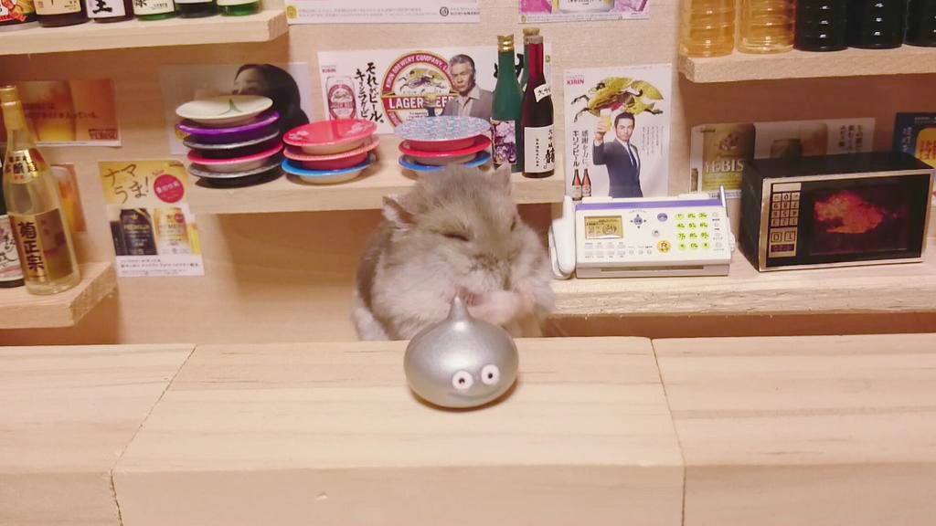 Hamster Bartenders, хомяки бармены, Kawanabesatou