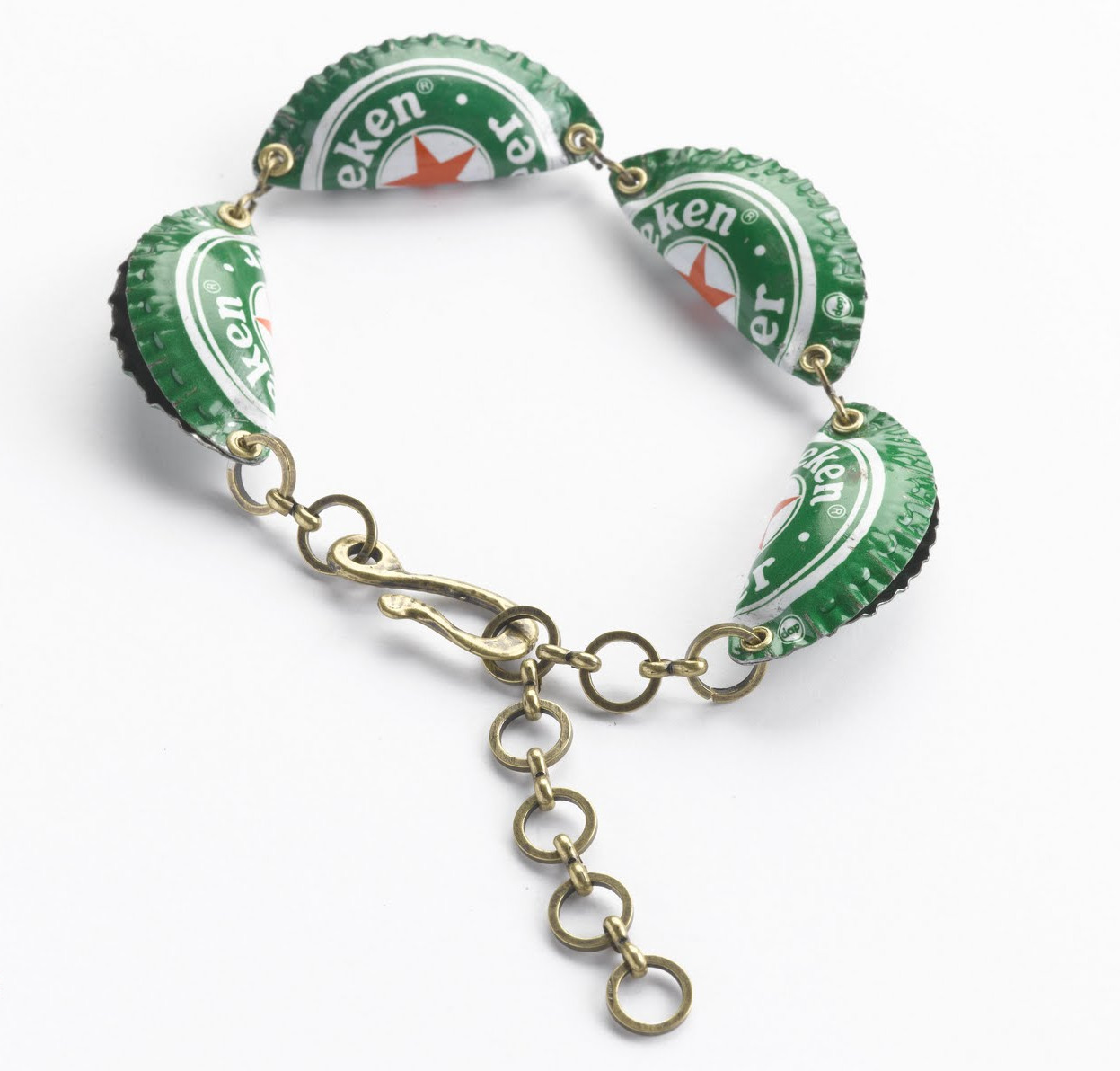 Украшения, из металлических пробок, от бутылок, дизайнер, Йоав Котик,  Yoav Kotik