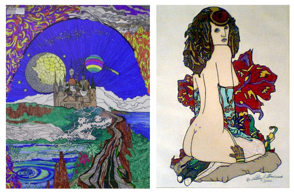 картины серийных убийц, картины маньяков, творчество преступников