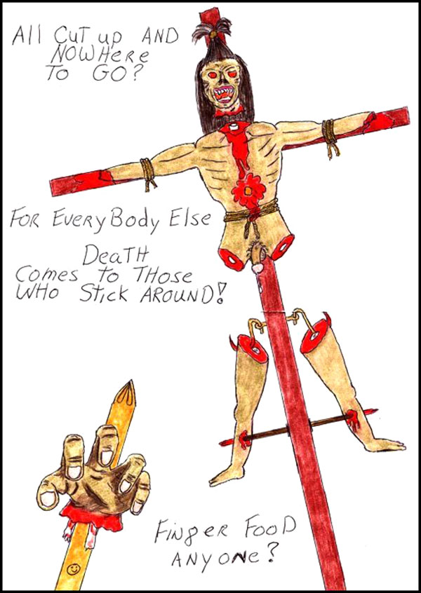 картины серийных убийц, картины маньяков, творчество преступников