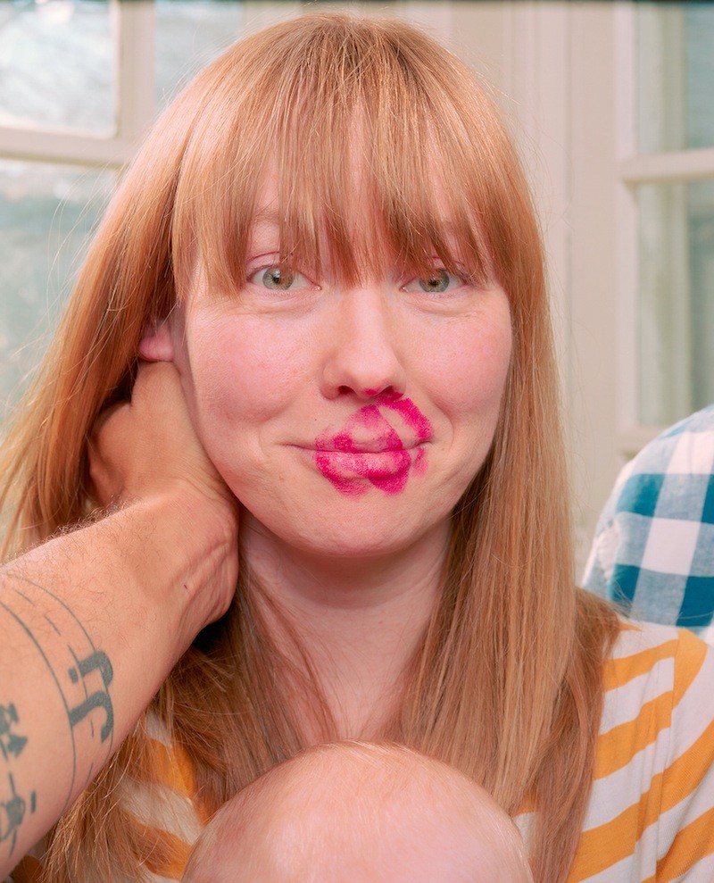 фото после поцелуя, The Makeout Project, фотограф Джедедия Джонсон, Jedediah Johnson, помада