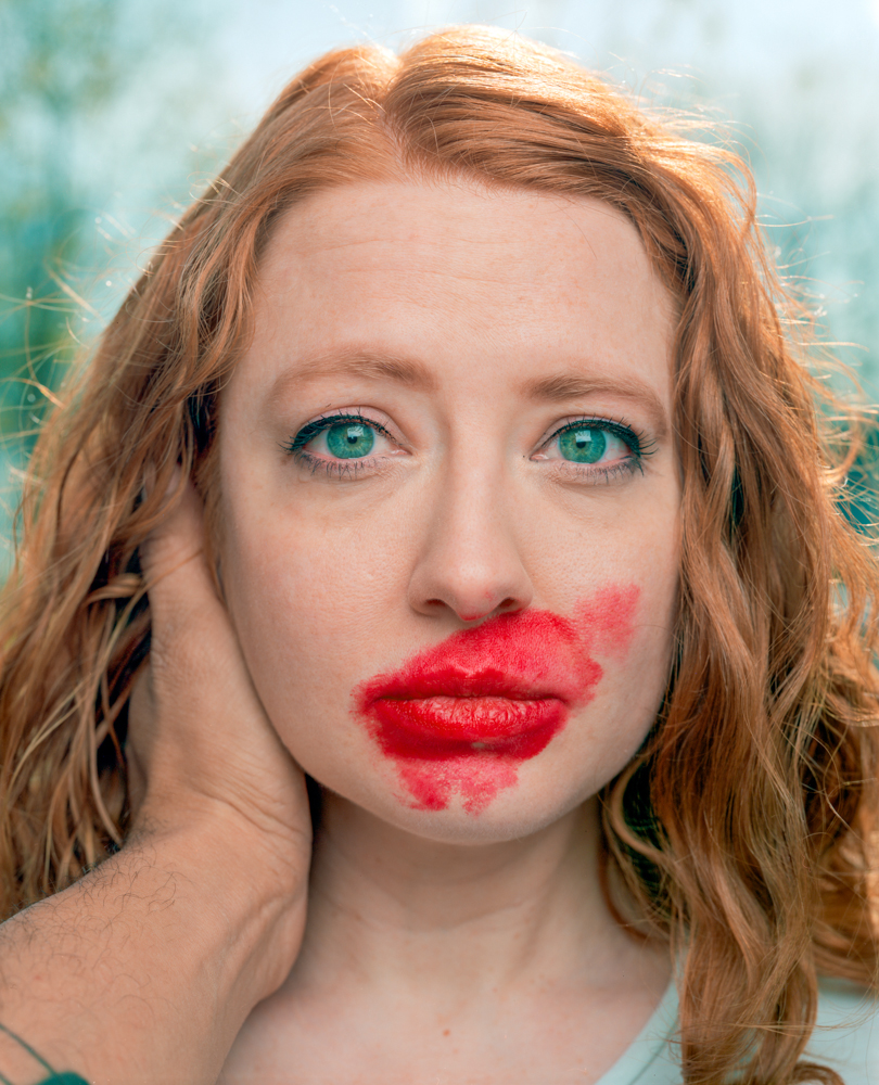 фото после поцелуя, The Makeout Project, фотограф Джедедия Джонсон, Jedediah Johnson, помада