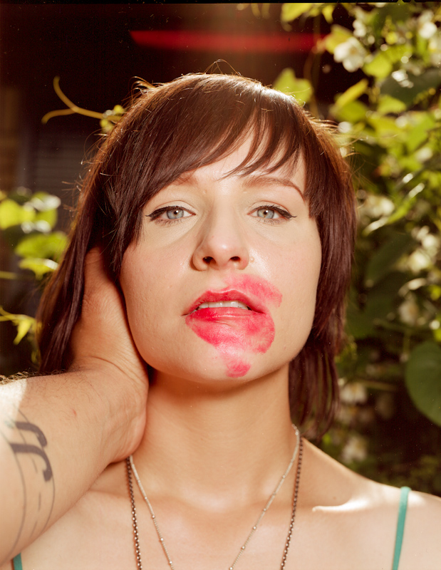 фото после поцелуя, The Makeout Project, фотограф Джедедия Джонсон, Jedediah Johnson, помада