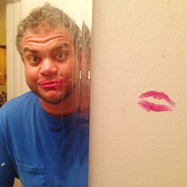 фото после поцелуя, The Makeout Project, фотограф Джедедия Джонсон, Jedediah Johnson, помада