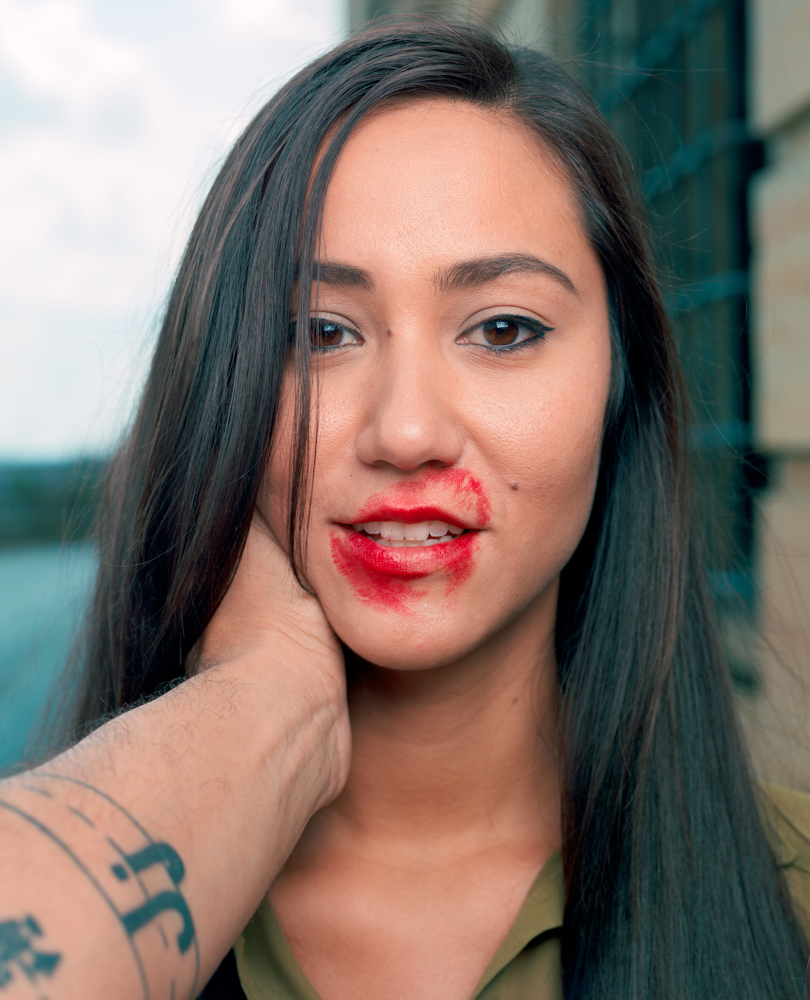 фото после поцелуя, The Makeout Project, фотограф Джедедия Джонсон, Jedediah Johnson, помада