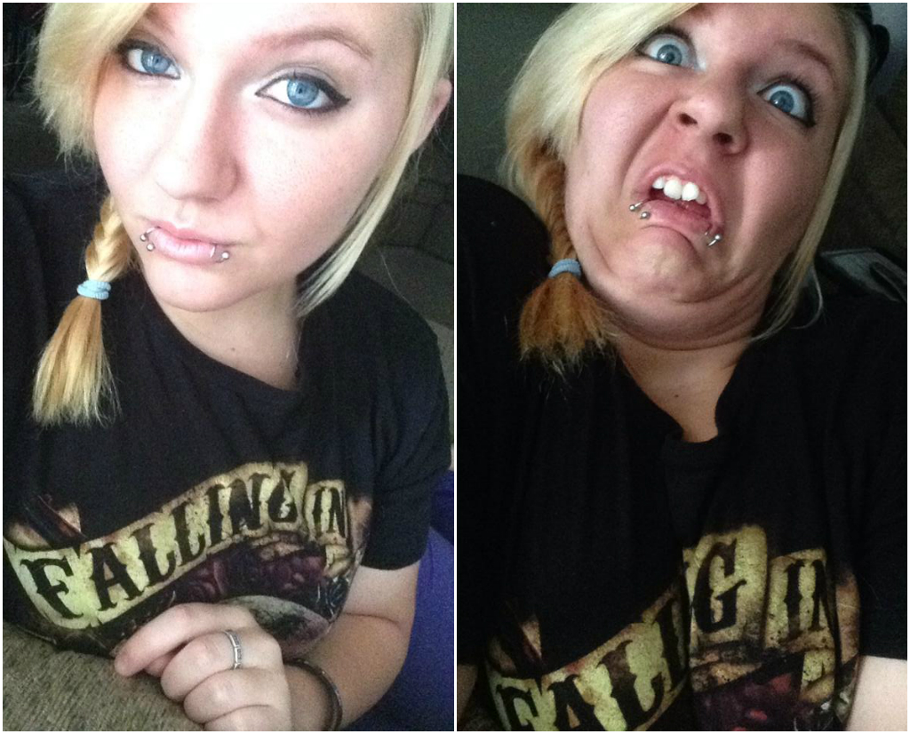 pretty girls making ugly faces, девушки корчат рожи