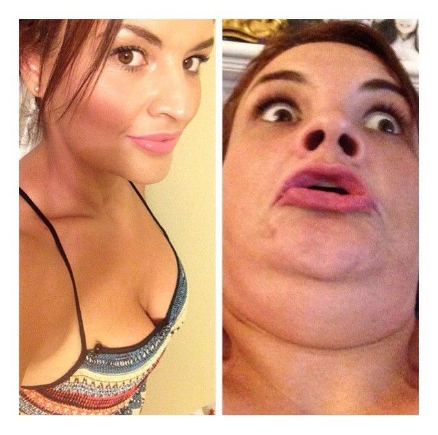 pretty girls making ugly faces, девушки корчат рожи