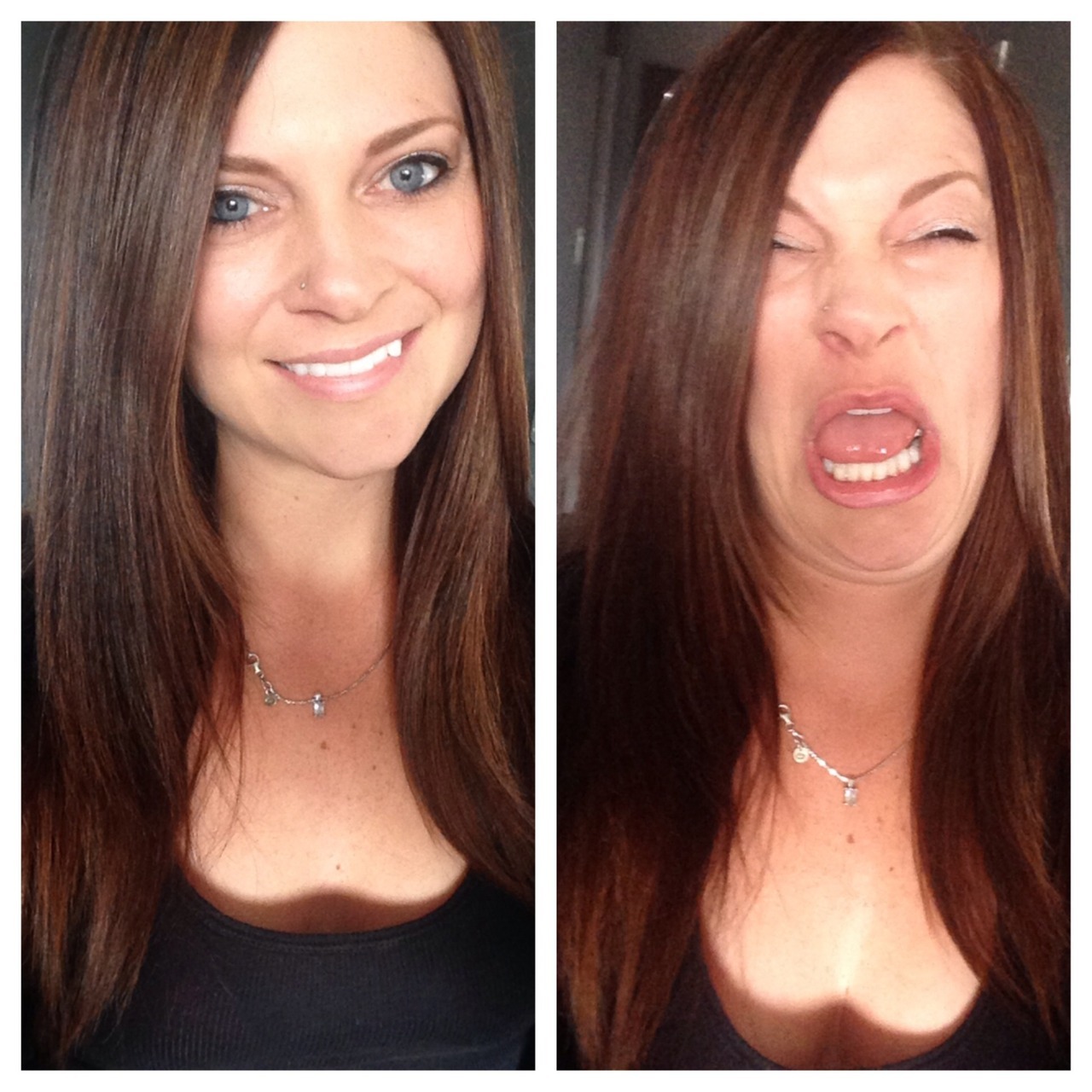 pretty girls making ugly faces, девушки корчат рожи