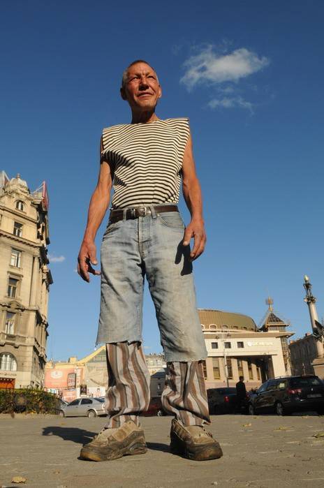 мода Славика, бомж хипстер Славик, Славик бездомный Львов