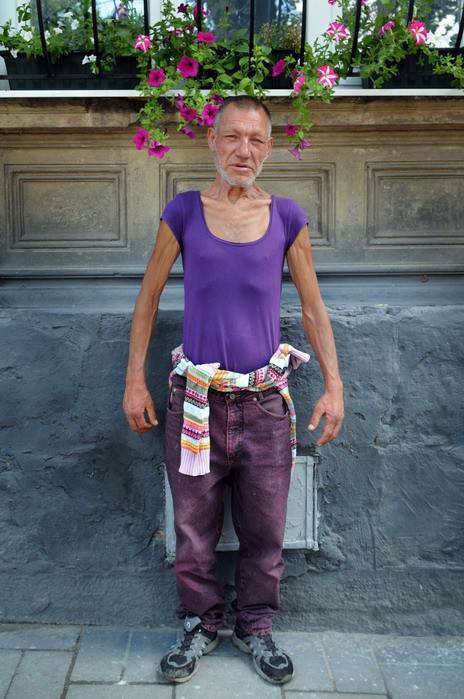 мода Славика, бомж хипстер Славик, Славик бездомный Львов