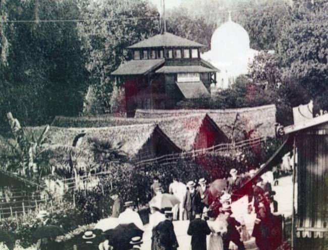 Jardin d'Agronomie Tropicale, человеческий зоопарк, зоопарк люди вместо животных