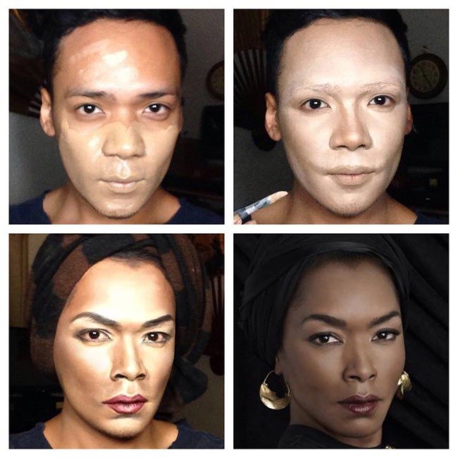 Яна Бонито? при помощи макияжа в персонажей американской истории ужасов. Американская история ужасов перевопложение макияжJan Bonito