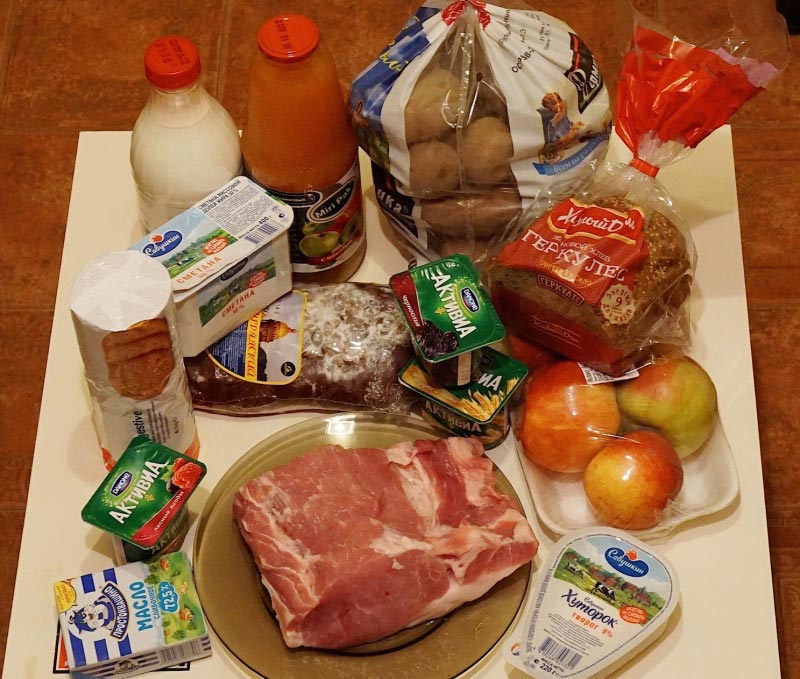 Сколько продуктов в разных странах мира можно купить на 1000 российских рублей Сколько продуктов можно купить на 1000 рублей