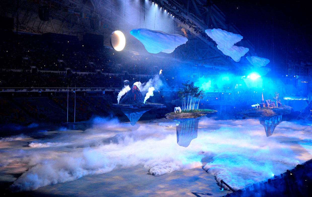 Фотоотчет с церемонии открытия зимних Олимпийских игр 2014 Церемония открытия, зимние Олимпийские игры, 2014, Сочи