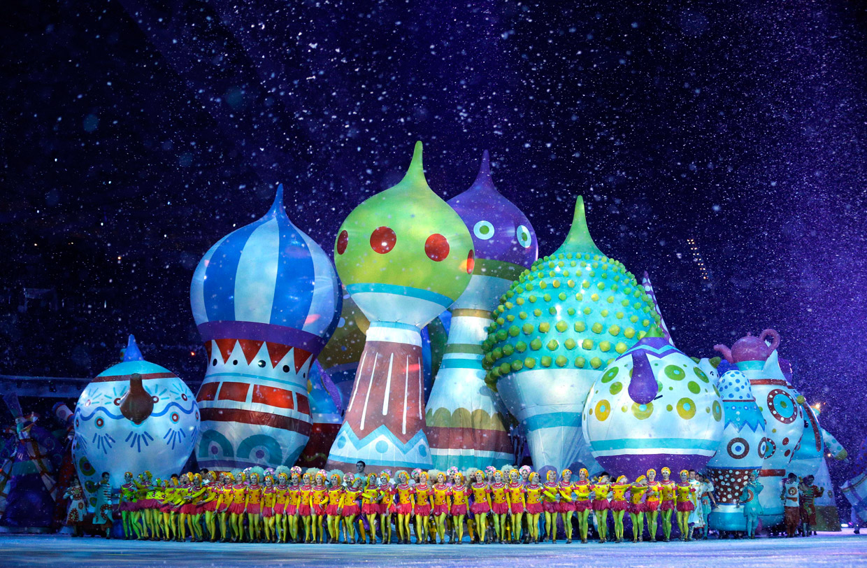 Фотоотчет с церемонии открытия зимних Олимпийских игр 2014 Церемония открытия, зимние Олимпийские игры, 2014, Сочи