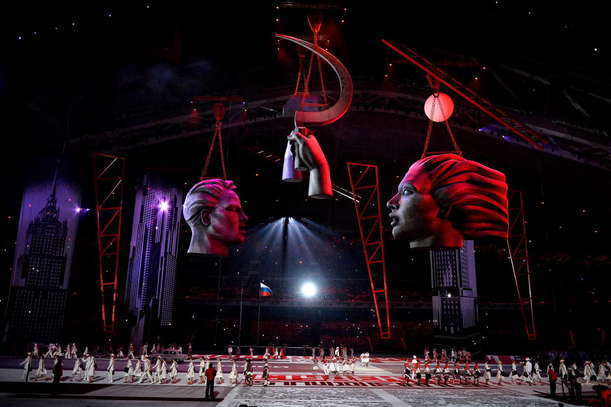Фотоотчет с церемонии открытия зимних Олимпийских игр 2014 Церемония открытия, зимние Олимпийские игры, 2014, Сочи