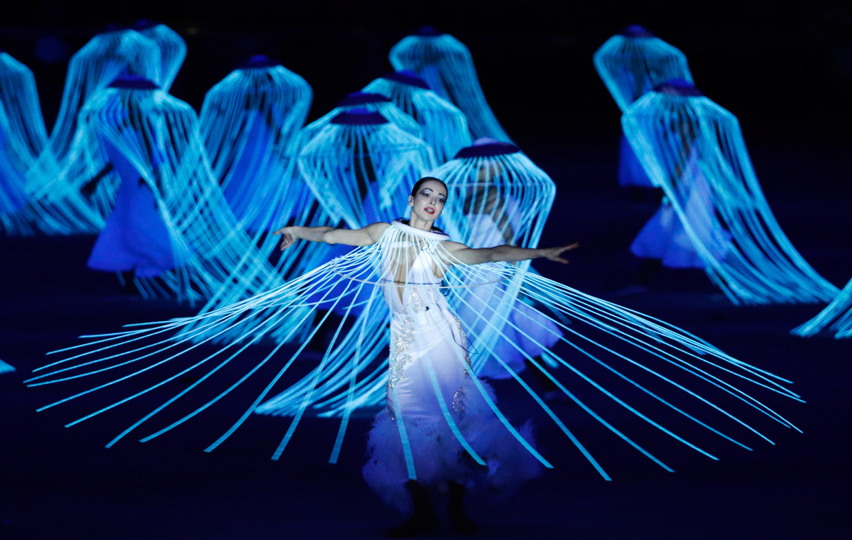 Фотоотчет с церемонии открытия зимних Олимпийских игр 2014 Церемония открытия, зимние Олимпийские игры, 2014, Сочи