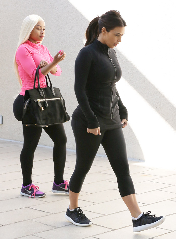 Пышнозадая Ким Кардашьян и её подруга с ещё более выдающимися ягодицами огромные ягодицы ким кардашьян, ким кардашьян и блэк чайна, огромный зад, kim kardashian, blac chyna