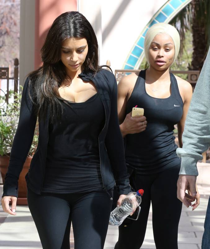 Пышнозадая Ким Кардашьян и её подруга с ещё более выдающимися ягодицами огромные ягодицы ким кардашьян, ким кардашьян и блэк чайна, огромный зад, kim kardashian, blac chyna