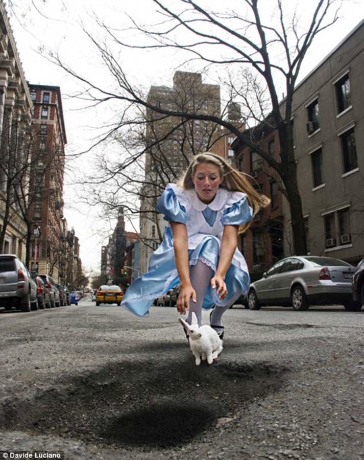 Выбоины на дорогах, фотограф Давиде Лучано, Davide Luciano, Potholes