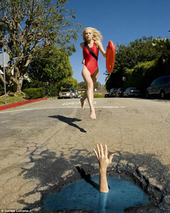 Выбоины на дорогах, фотограф Давиде Лучано, Davide Luciano, Potholes