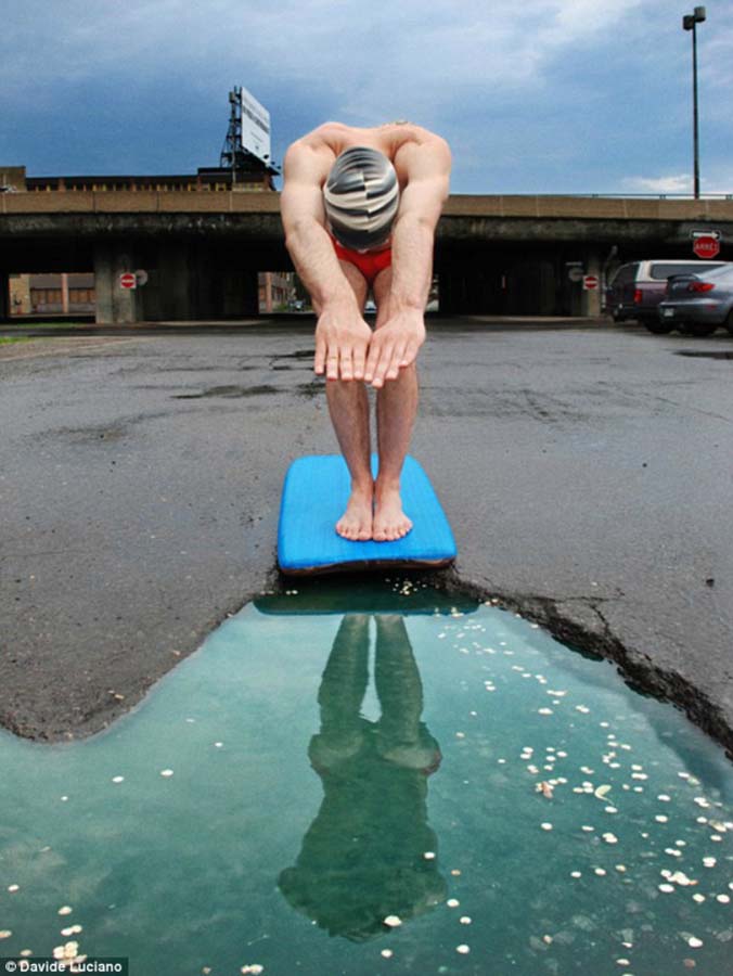Выбоины на дорогах, фотограф Давиде Лучано, Davide Luciano, Potholes