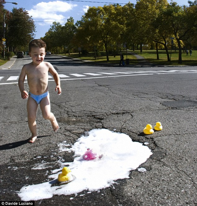 Выбоины на дорогах, фотограф Давиде Лучано, Davide Luciano, Potholes
