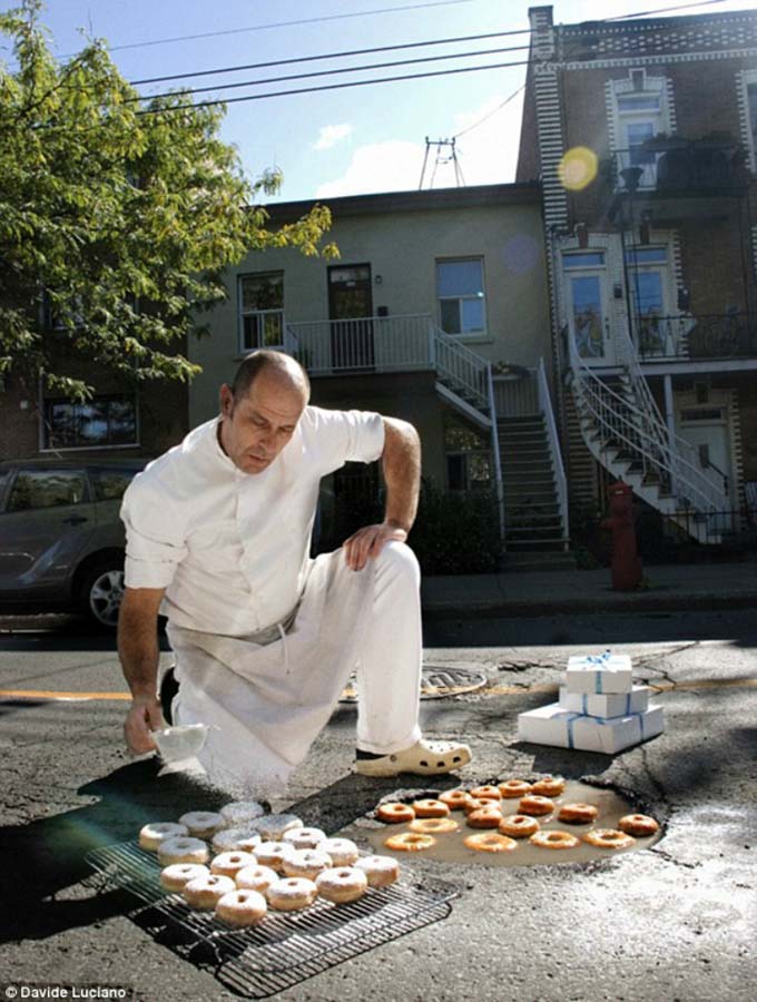 Выбоины на дорогах, фотограф Давиде Лучано, Davide Luciano, Potholes