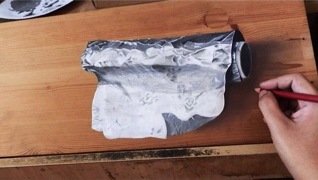 художник Иван Ху, Ivan Hoo, картины на дереве, гипперреализм на дереве