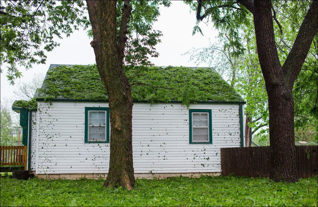 град Небраска, последствия града Небраска, град теннисный мяч