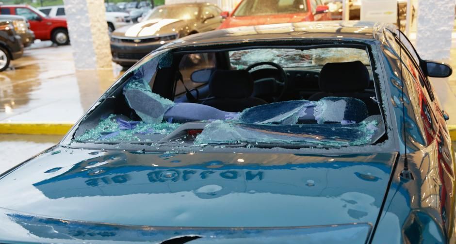 град Небраска, последствия града Небраска, град теннисный мяч