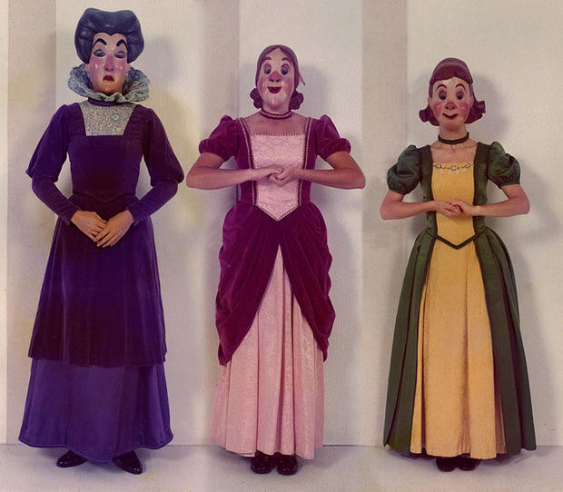 Диснейленд прошлого, жуткий Диснейленд, винтажные фото Диснейленда, Диснейленд жуткое место