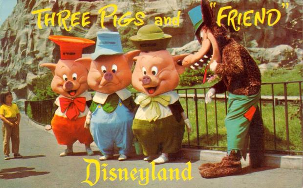 Диснейленд прошлого, жуткий Диснейленд, винтажные фото Диснейленда, Диснейленд жуткое место